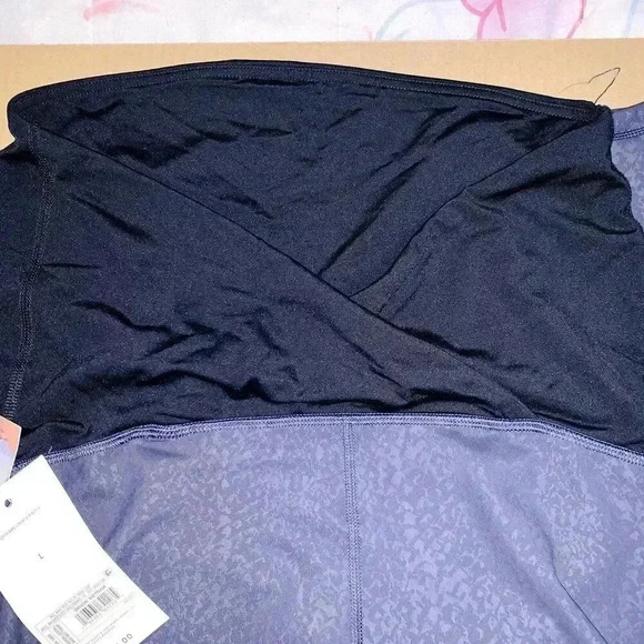 Ingrid & Isabel Women's Leggings maternity Crossover panel Dark Gray size L - Picture 8 of 8